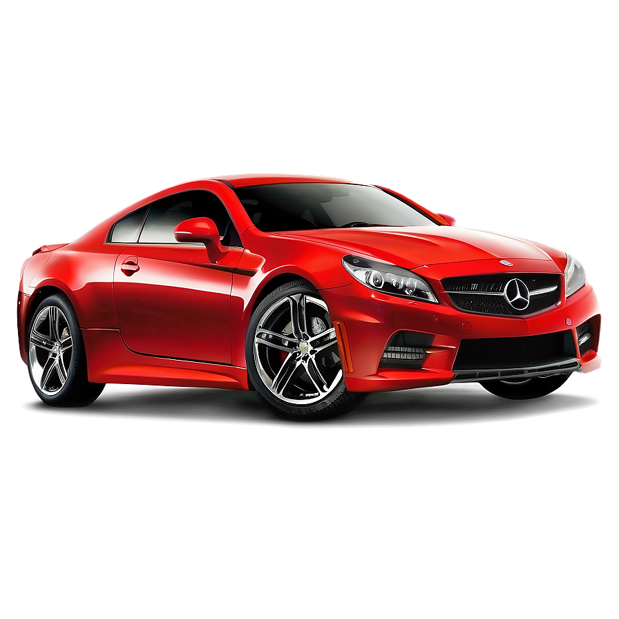 Glossy Red Sports Car Png Xxo