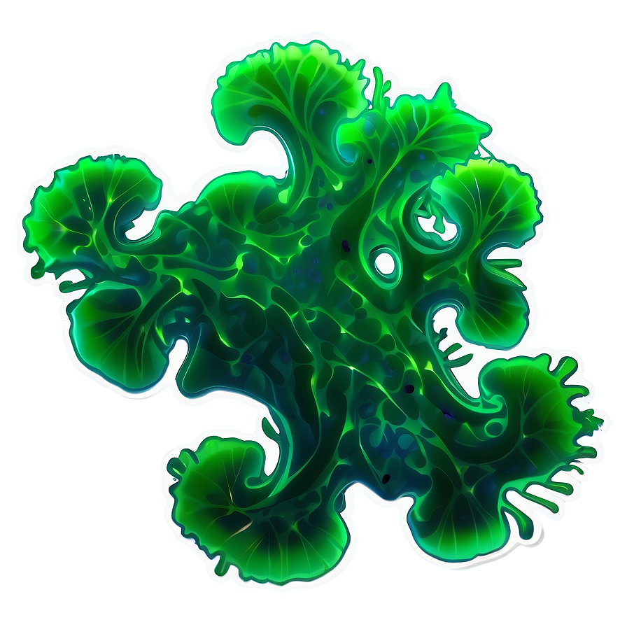 Glossy Seaweed Sticker Png 72