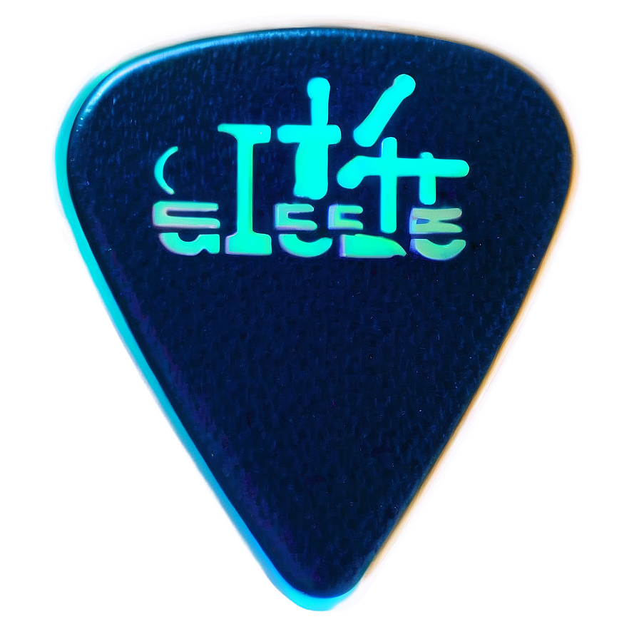 Glow Guitar Pick Png Mbw76