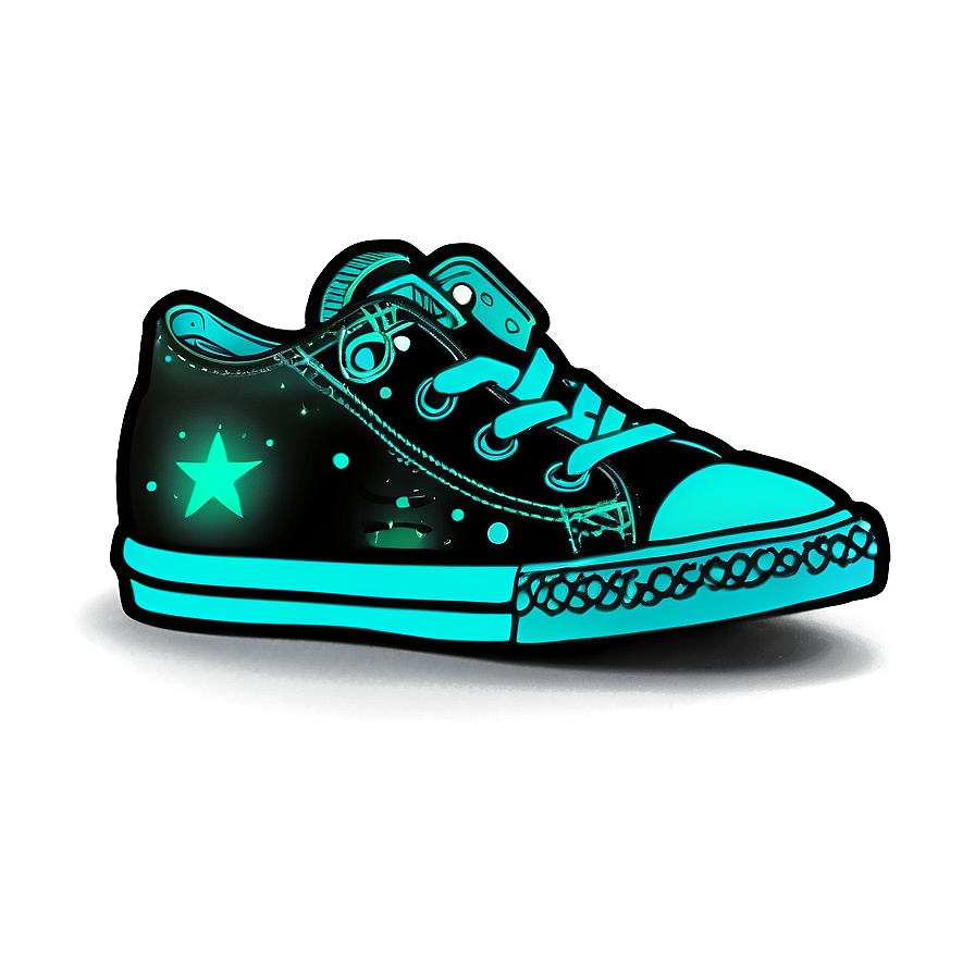 Glow In The Dark Converse Png 77