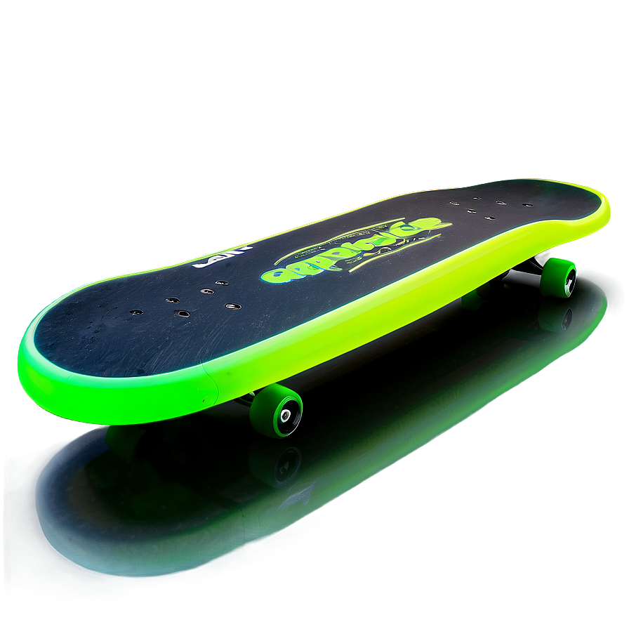 Glow In The Dark Skateboard Png 1