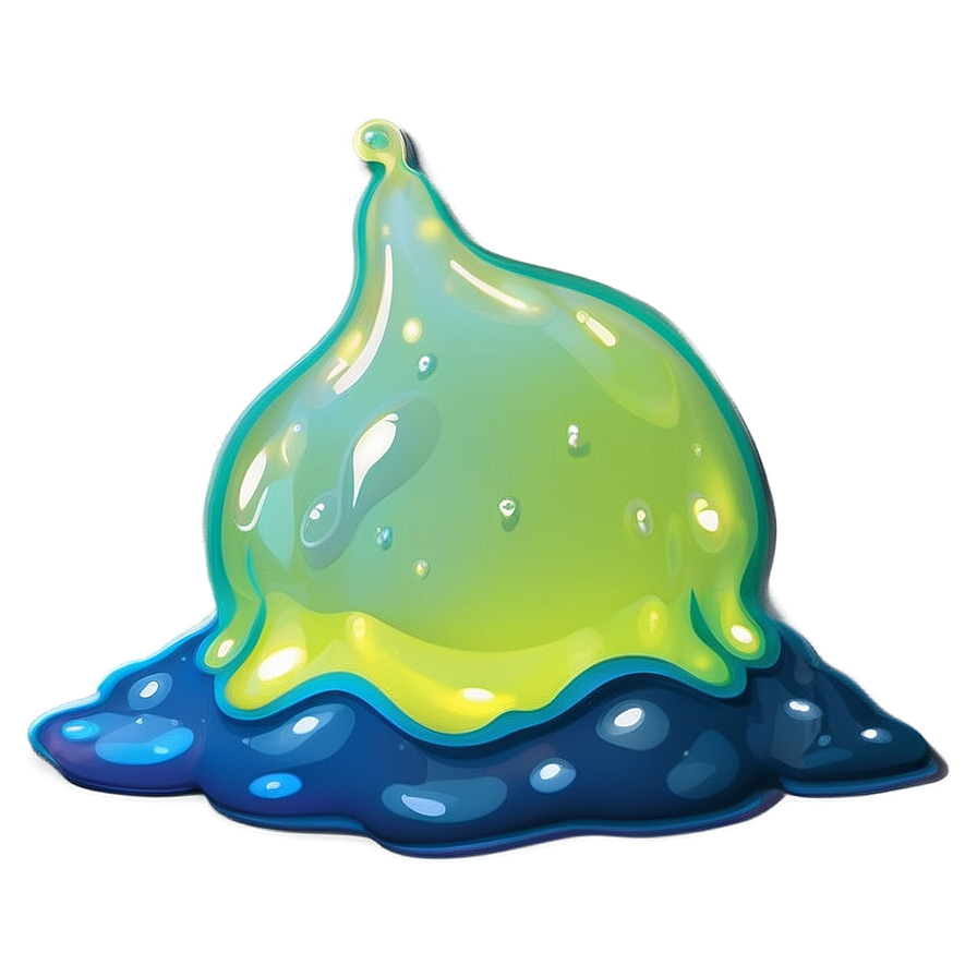 Glow In The Dark Slime Png Htm