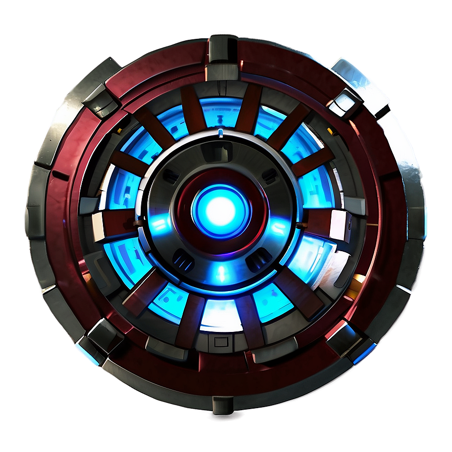 Glowing Arc Reactor Illustration Png Jdx71