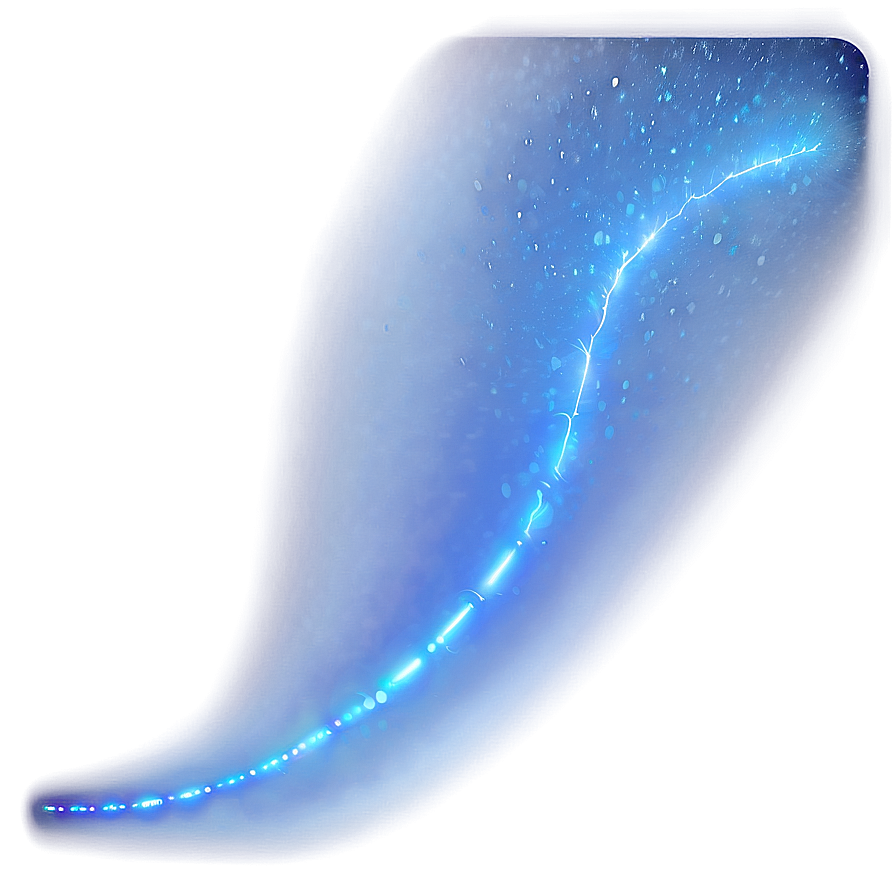 Glowing Blue Light Png Nur