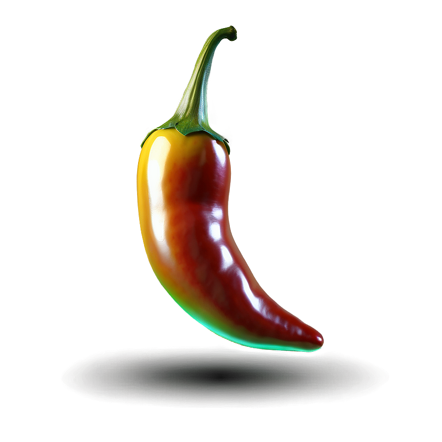 Glowing Chili Pepper Png Aes63