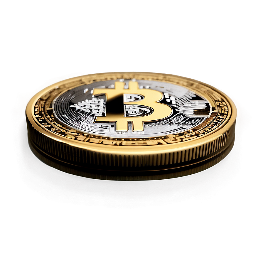 Glowing Crypto Coin Png 82