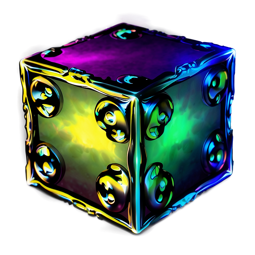 Glowing Cube Png 05242024