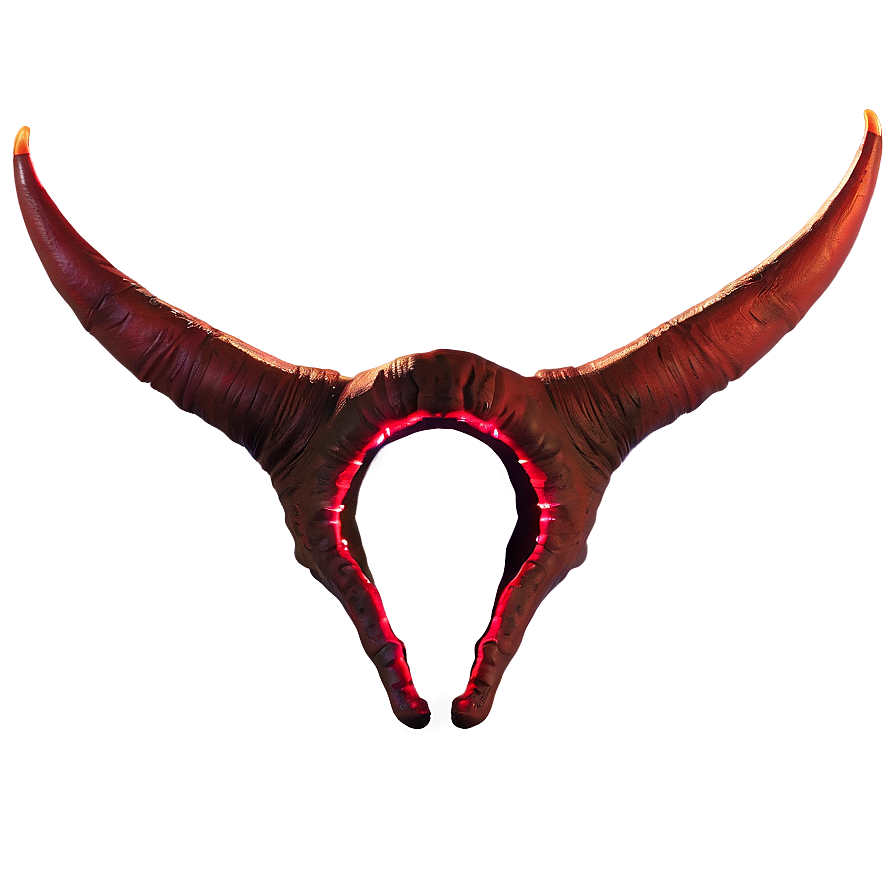 Glowing Devil Horns PNG 43 PNG with transparent background