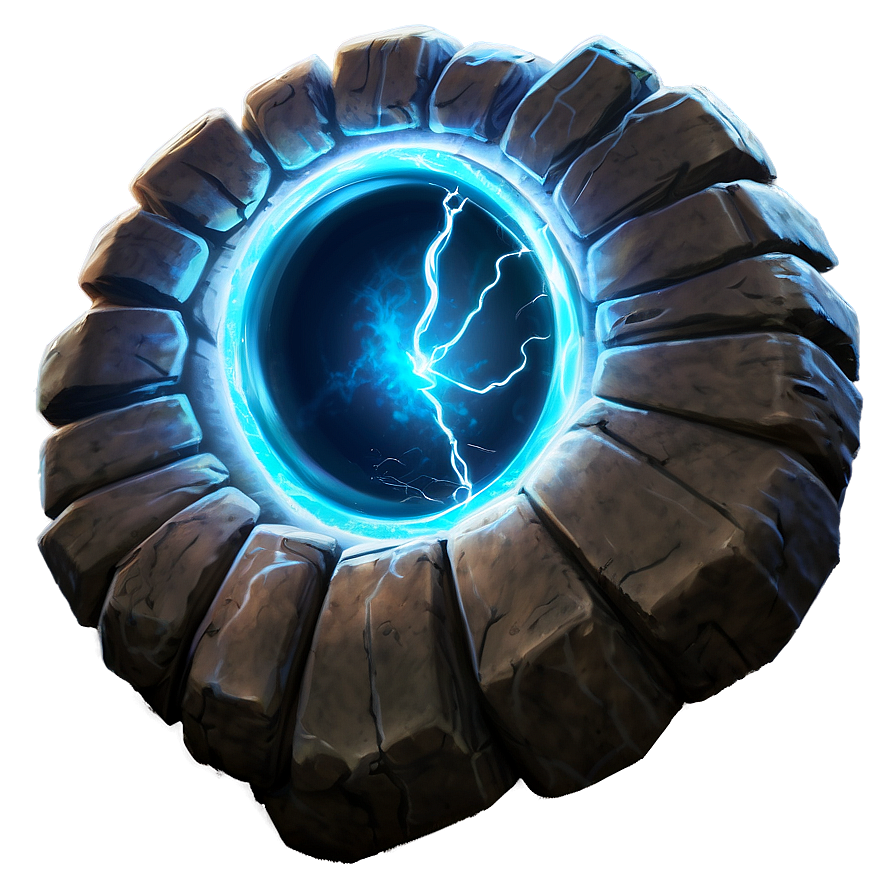 Glowing Energy Portal PNG 05212024 PNG with transparent background
