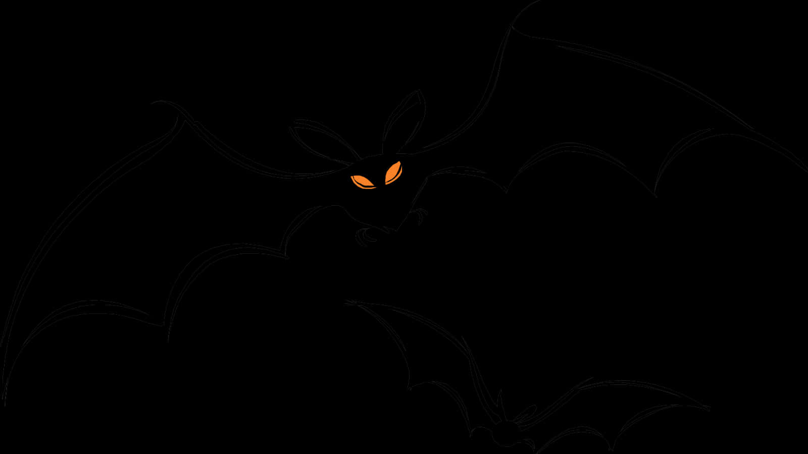 Glowing Eyed Batin Darkness PNG with transparent background