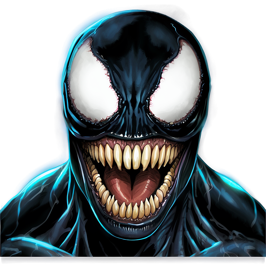 Glowing Eyes Venom PNG sph PNG with transparent background