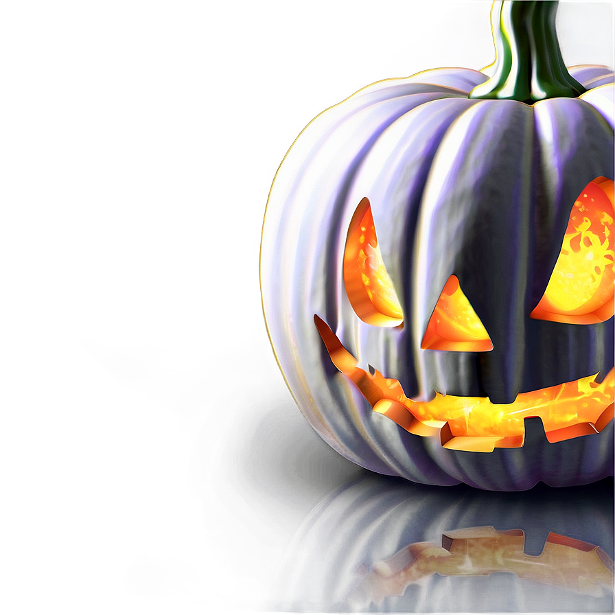 Glowing Jack-o-lantern Png 04292024