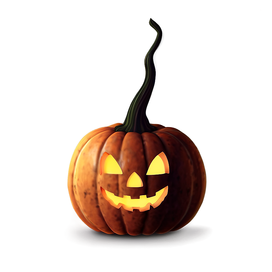 Glowing Jack-o'-lantern Png 05242024