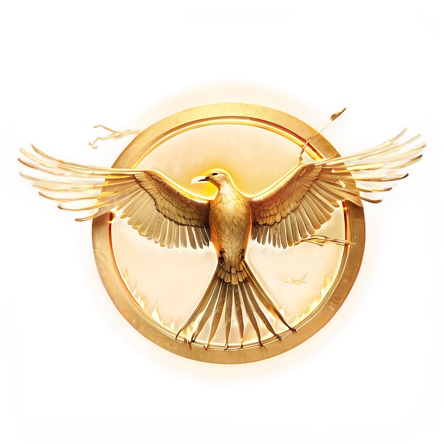 Glowing Mockingjay Image Png Brt