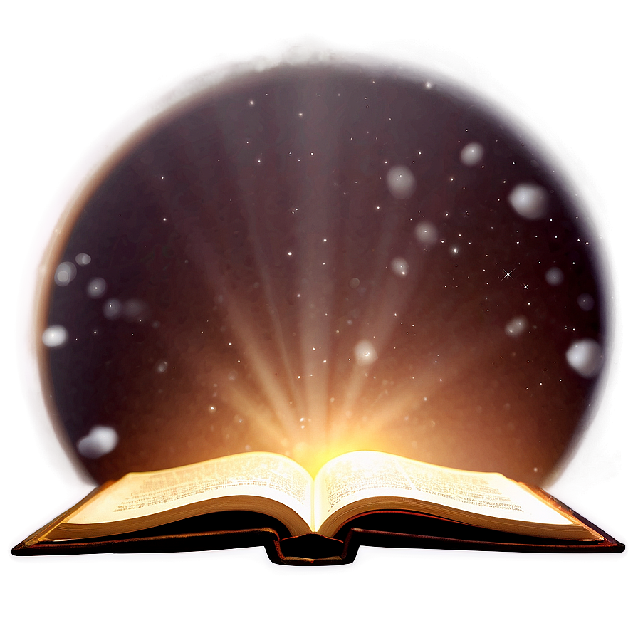 Glowing Open Book Png Tna