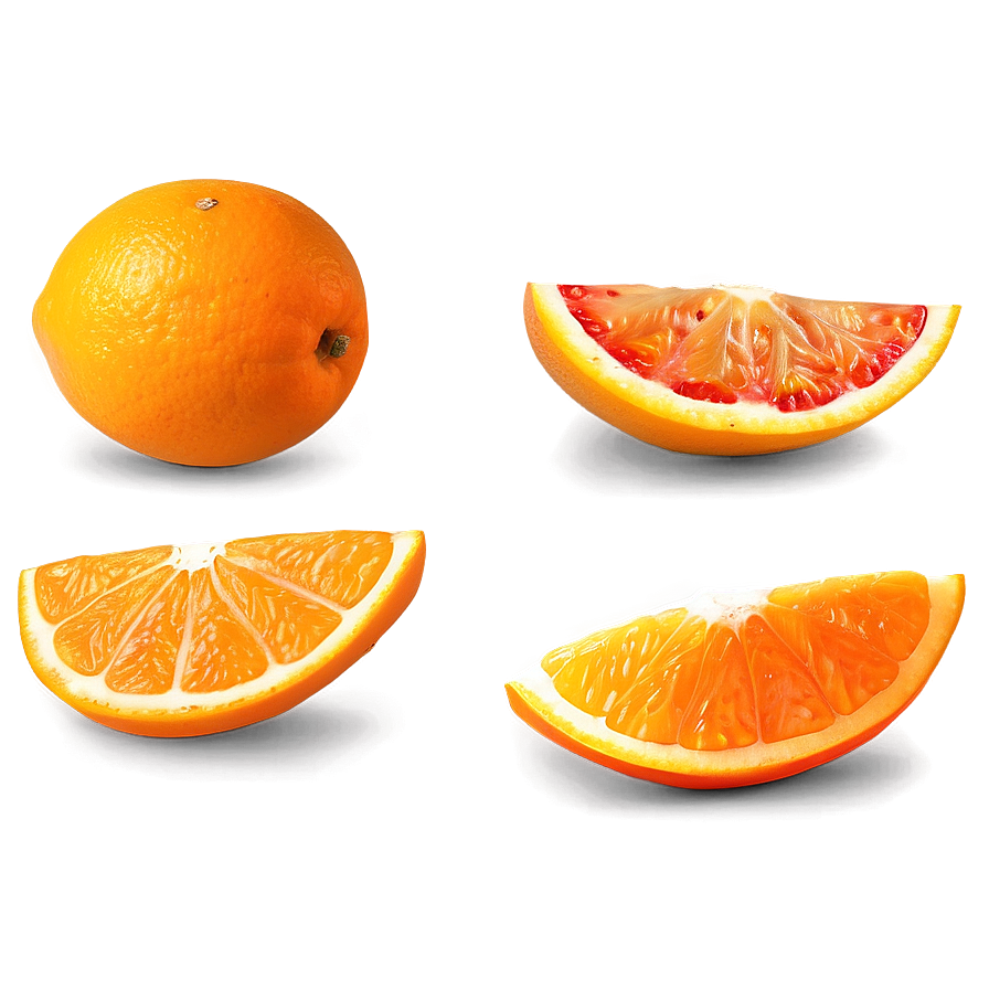 Glowing Orange Fruit Png Gly