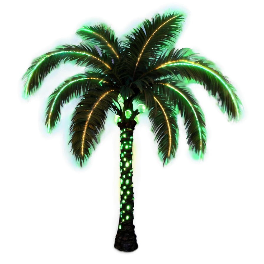 Glowing Palm Tree Png Lws