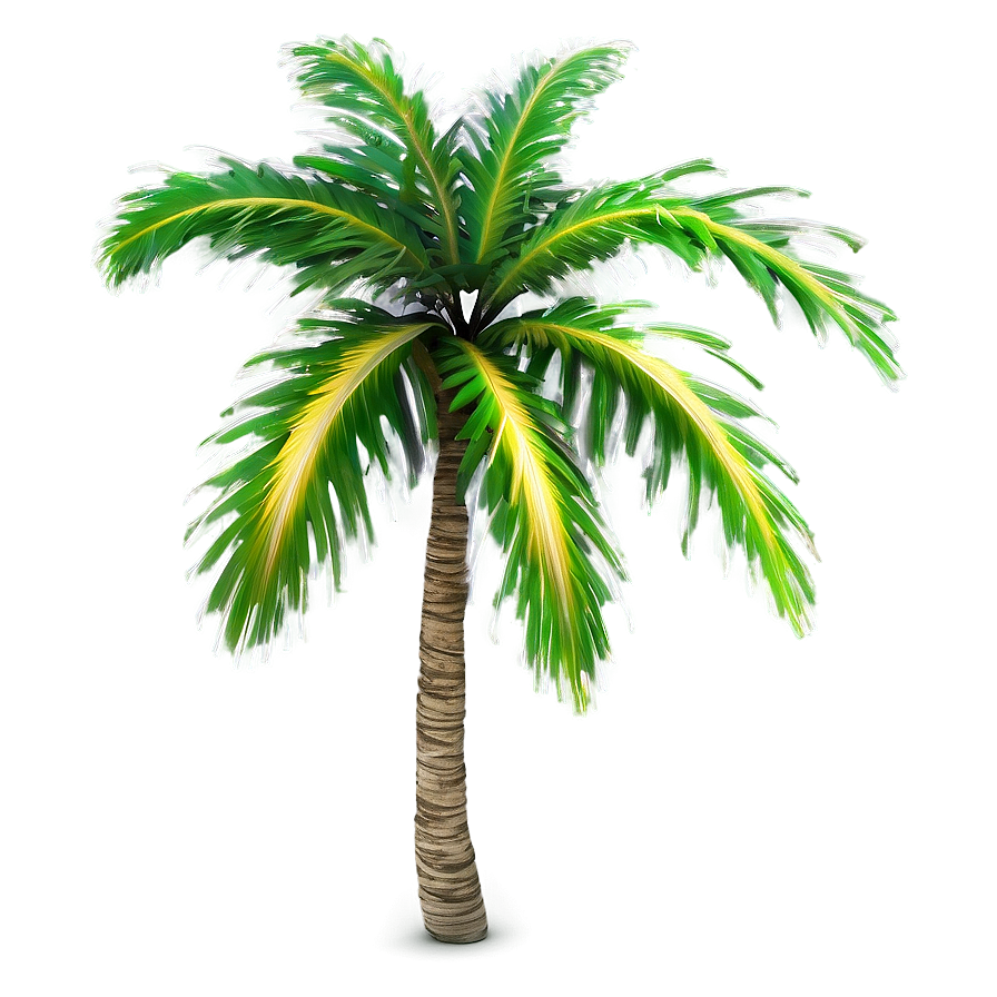 Glowing Palm Tree Png Qup18