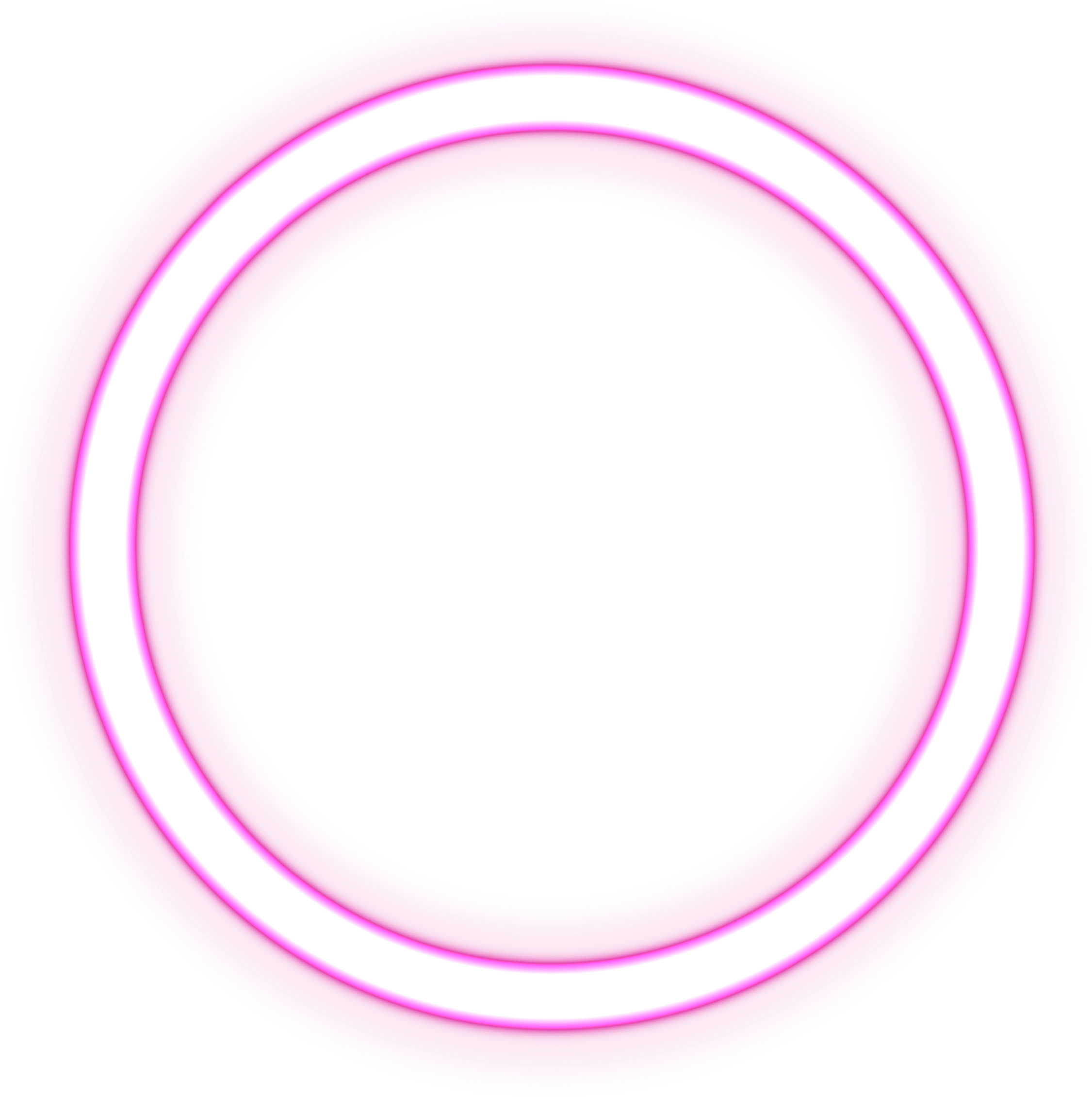 Glowing Pink Circle Graphic