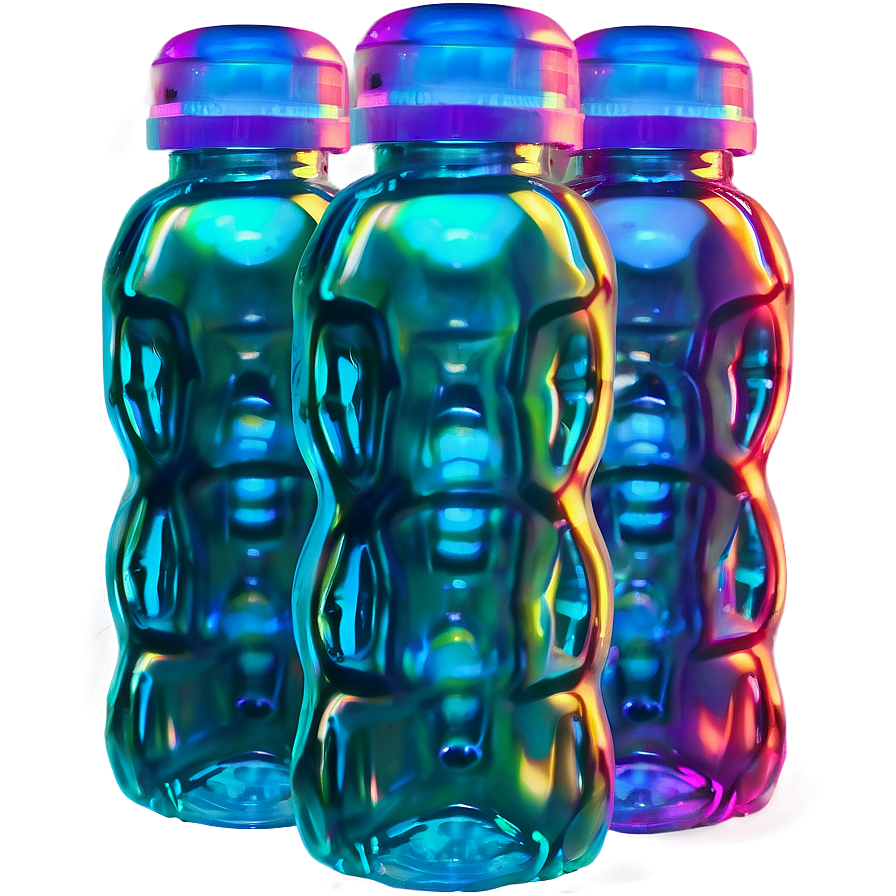 Glowing Plastic Bottle Png 05252024