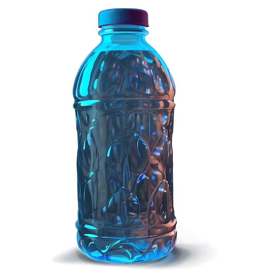 Glowing Plastic Bottle Png 27