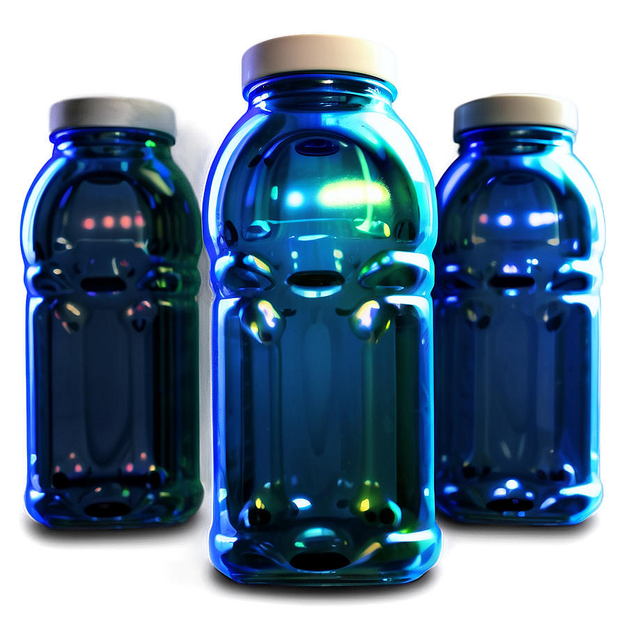 Glowing Plastic Bottle Png Oev61