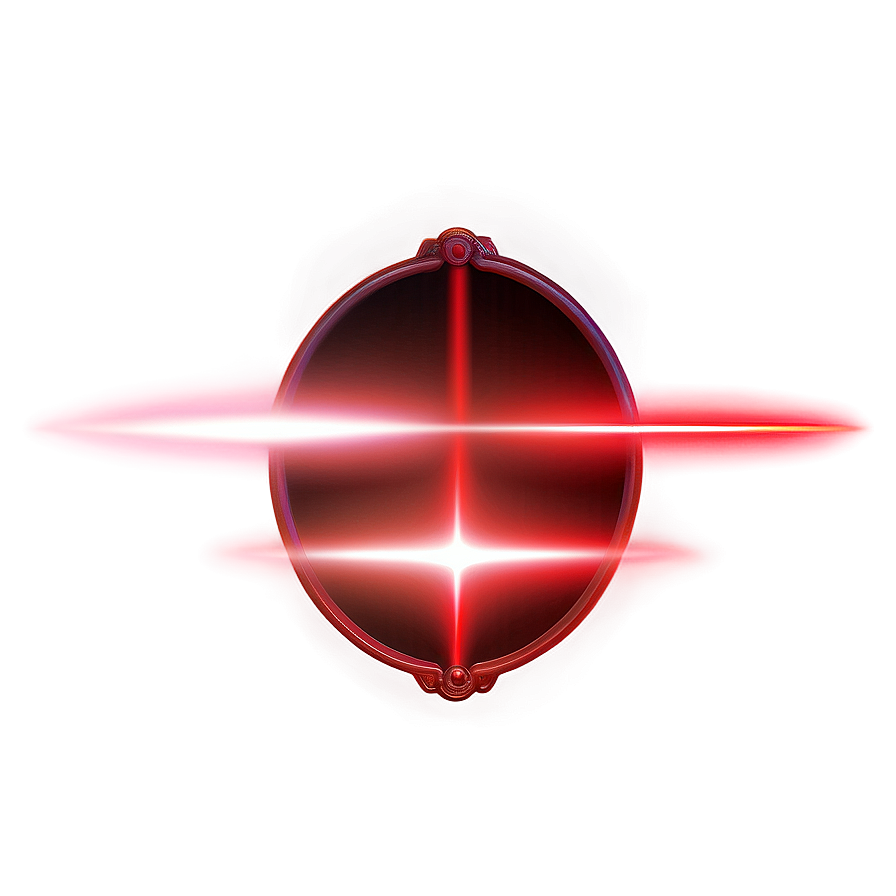 Glowing Red Beam Png Dtu94