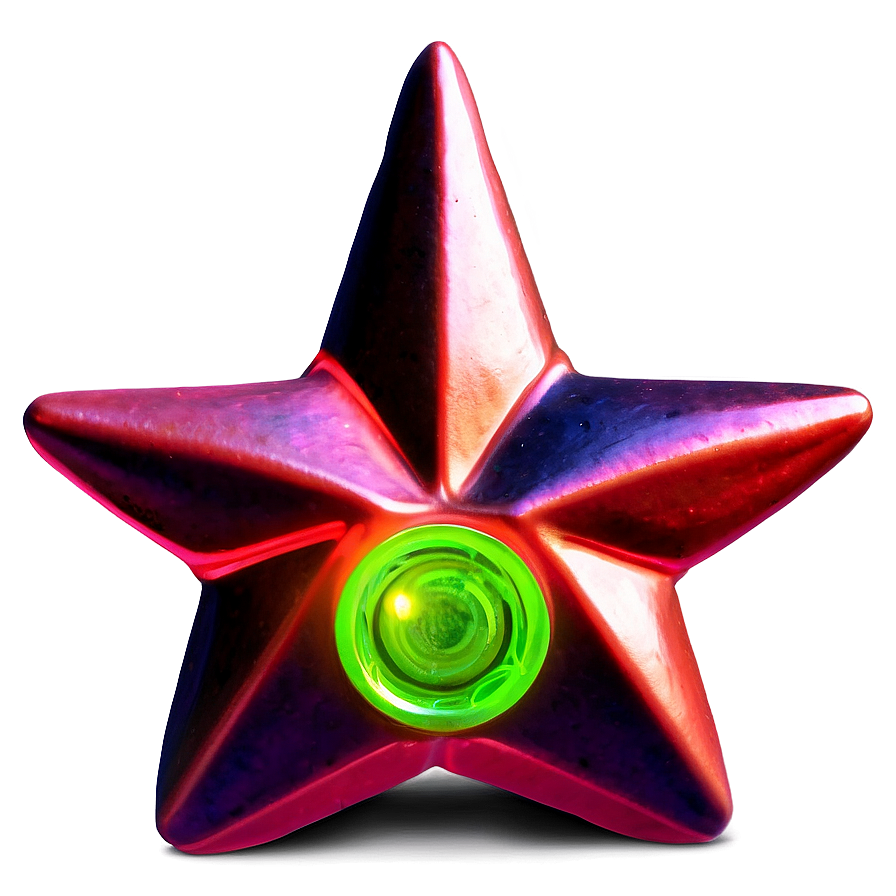 Glowing Red Star Png 57