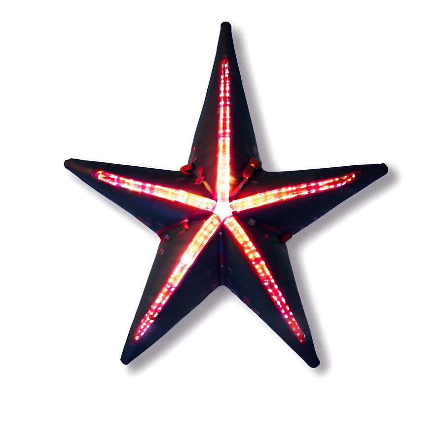 Glowing Red Star Png 7