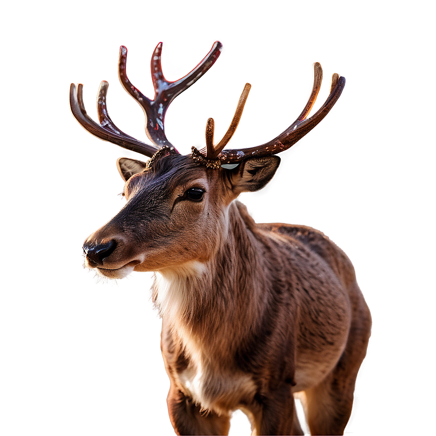 Glowing Reindeer Png Vwd