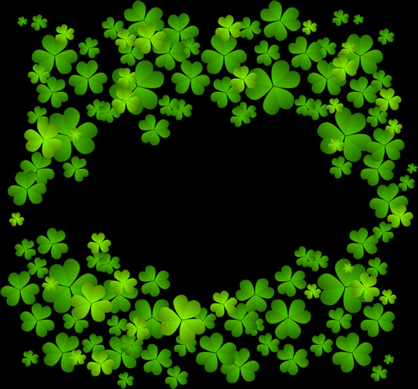 Irish Shamrock Decor Png Clipart - Four Leaf Clovers Png, Transparent Png PNG with transparent background
