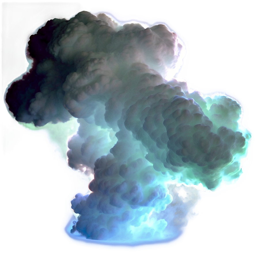 Glowing Smoke Cloud Png Och62