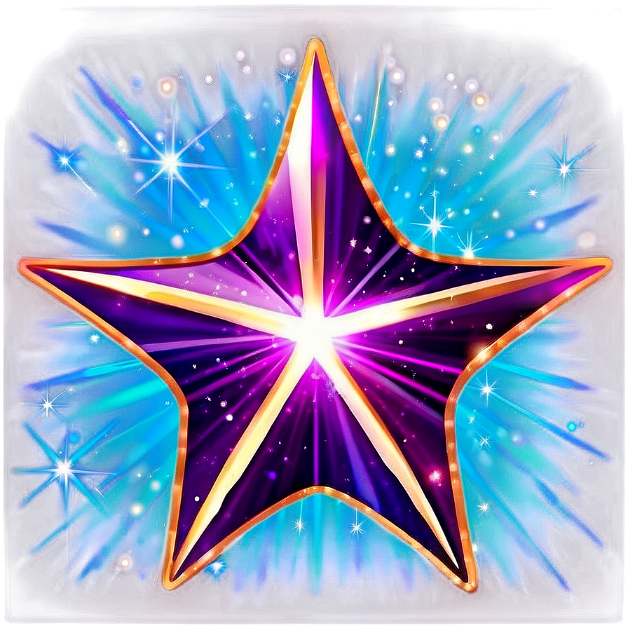 Glowing Sparkle Star Light Png Mye42