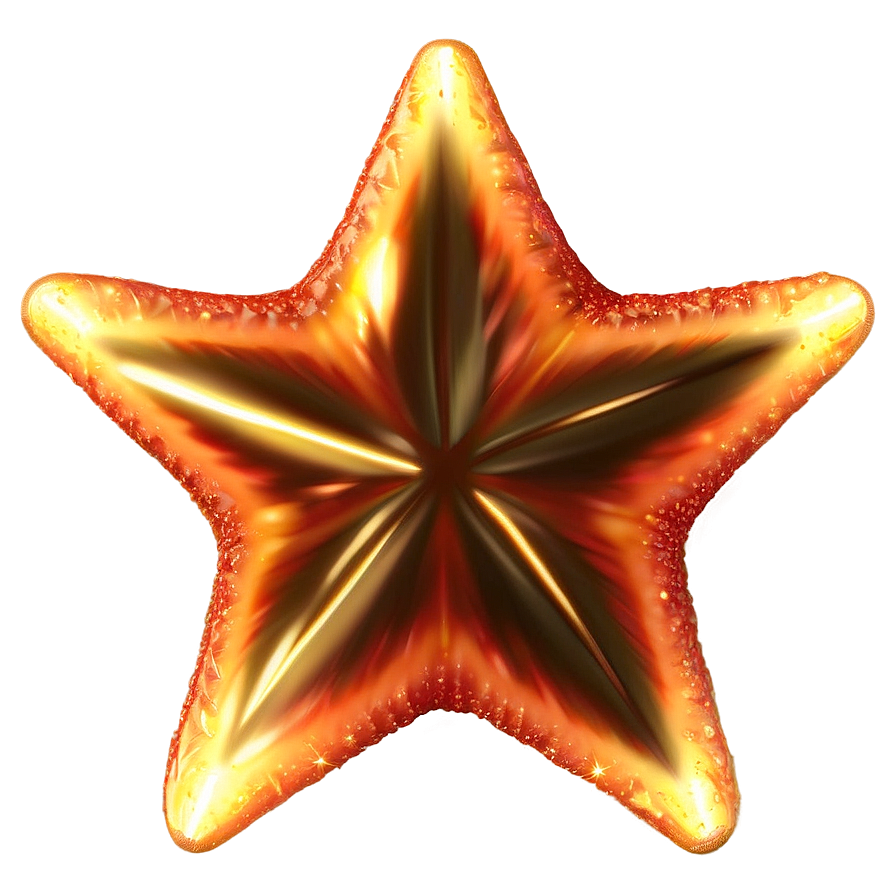 Glowing Star Transparent Png Uvx40