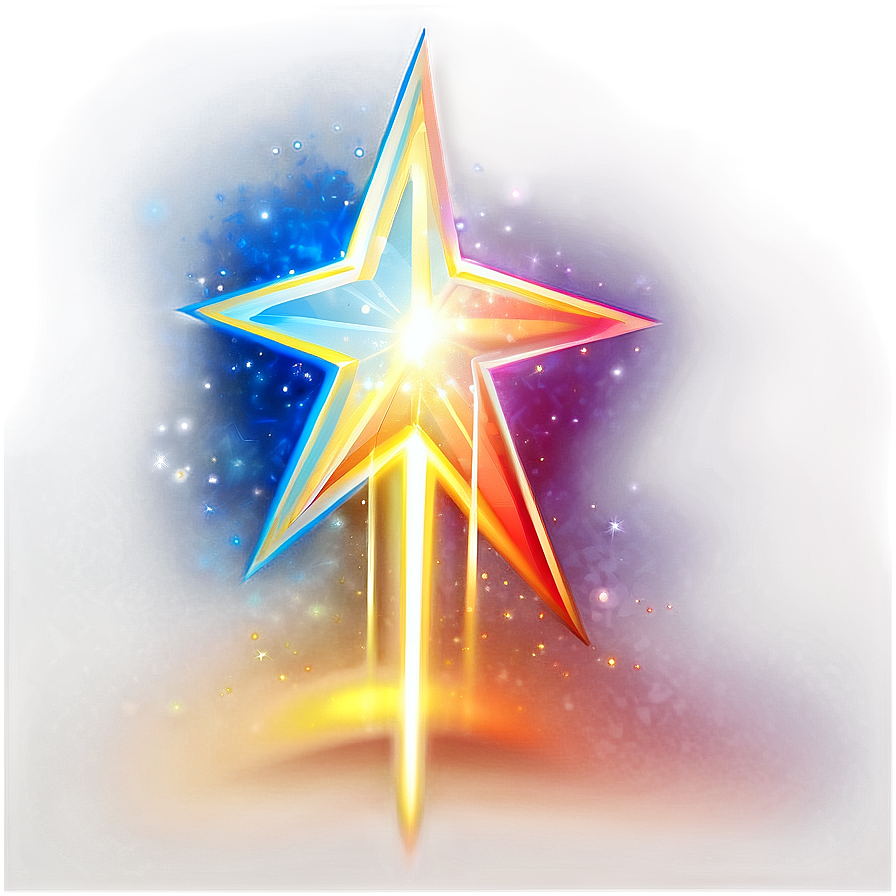 Glowing Star Vector Image Png 5