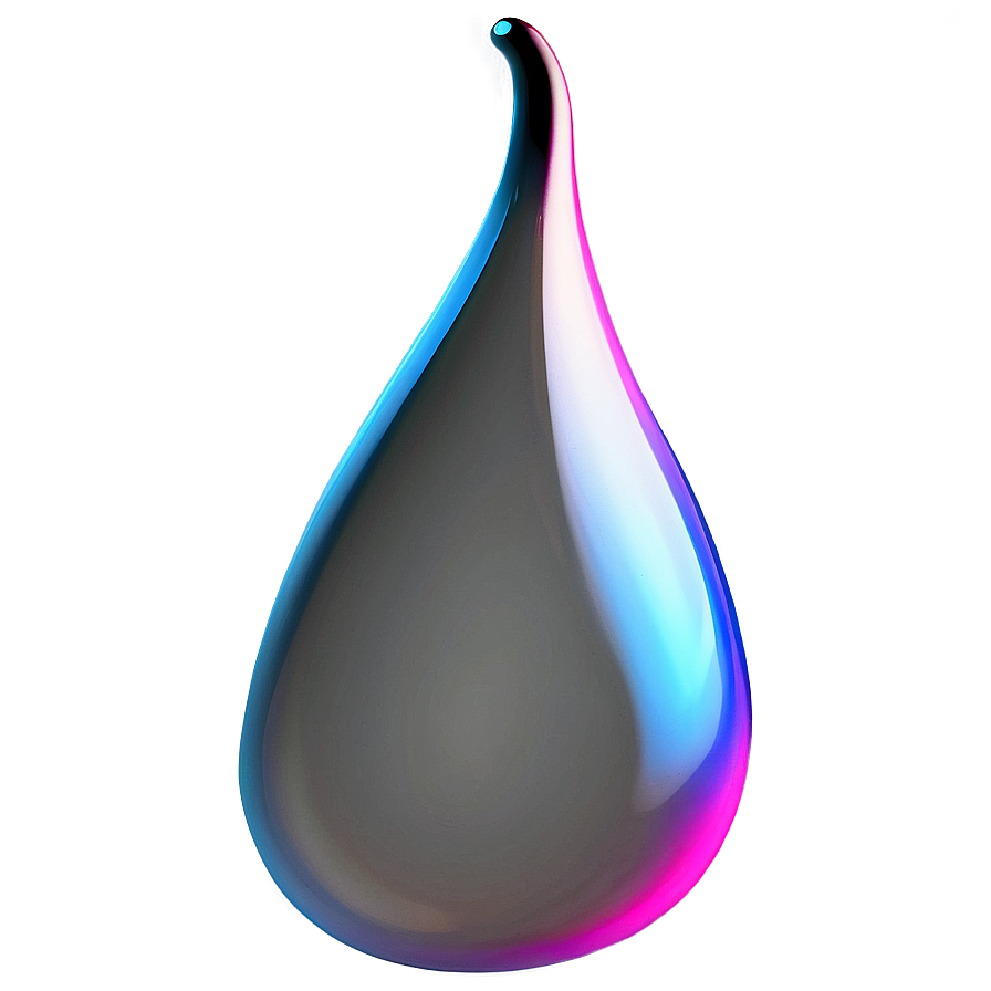 Glowing Teardrop Png Xvs