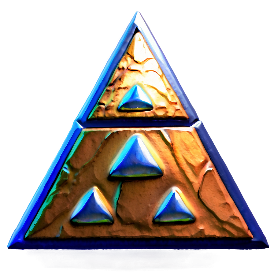 Glowing Triforce Art Png Ujo