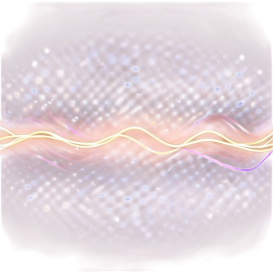 Glowing Wavy Lines Night Png 06212024