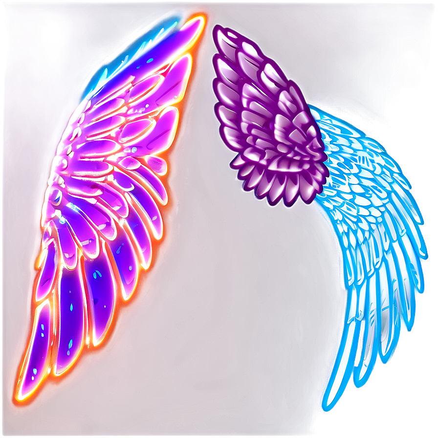Glowing Wing PNG 05242024 PNG image with a transparent background, free high-resolution download