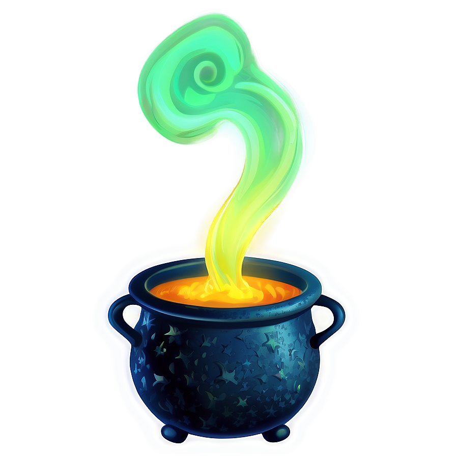 Glowing Witch Cauldron Png Nca58