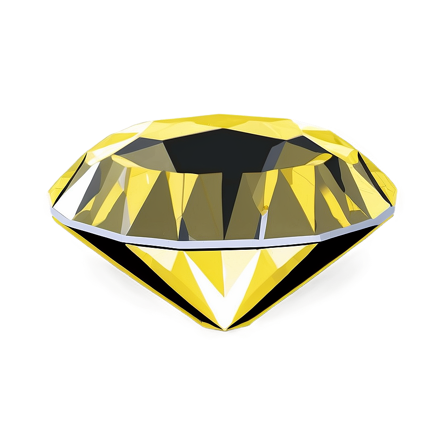 Glowing Yellow Diamond Asset Png 9