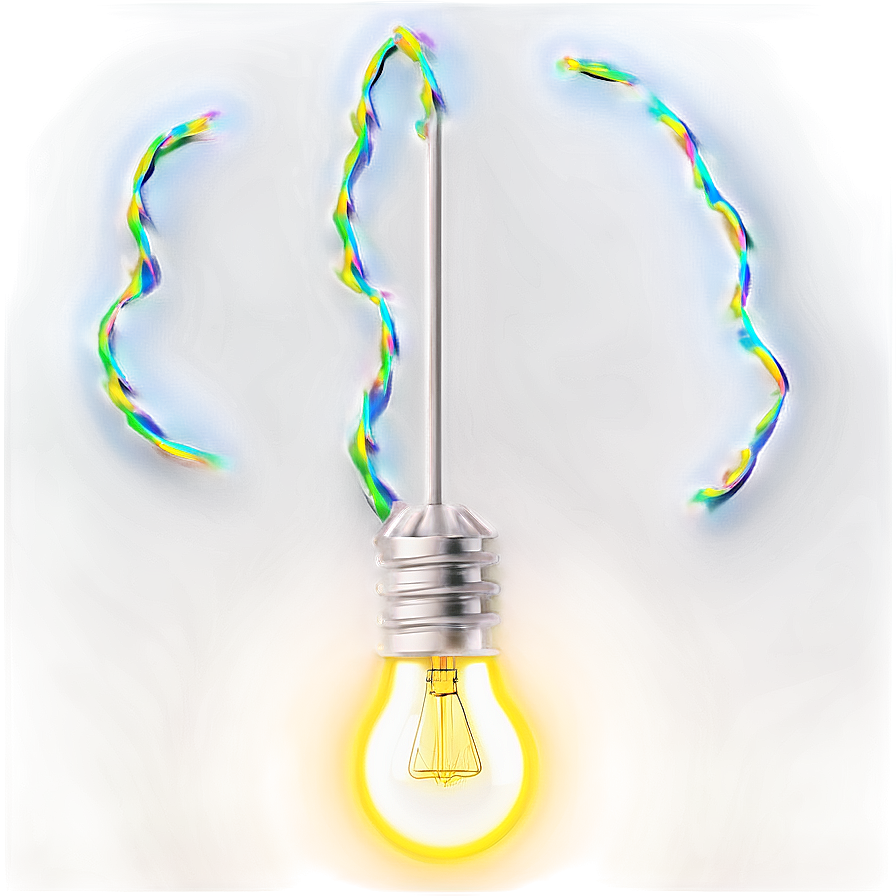 Glowing Yellow Light Bulb Png 29