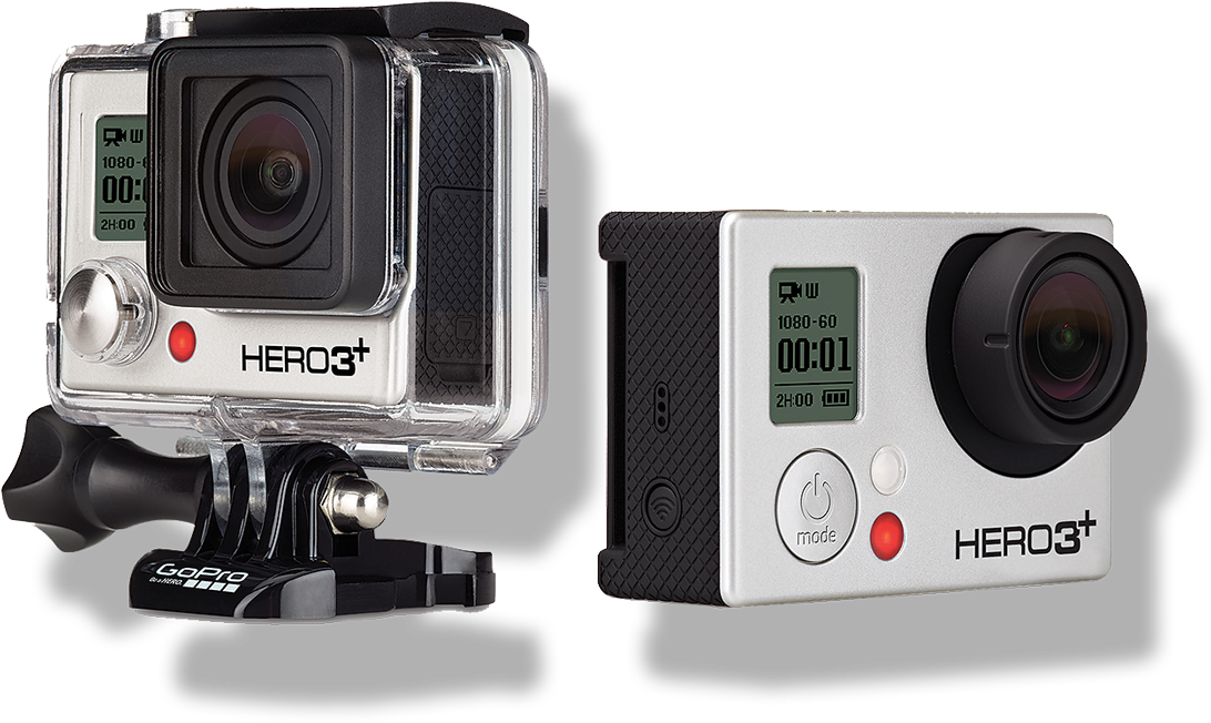 Transparent Gopro Hero 4 Png - Go Pro Hero 3 Plus, Png Download PNG with transparent background