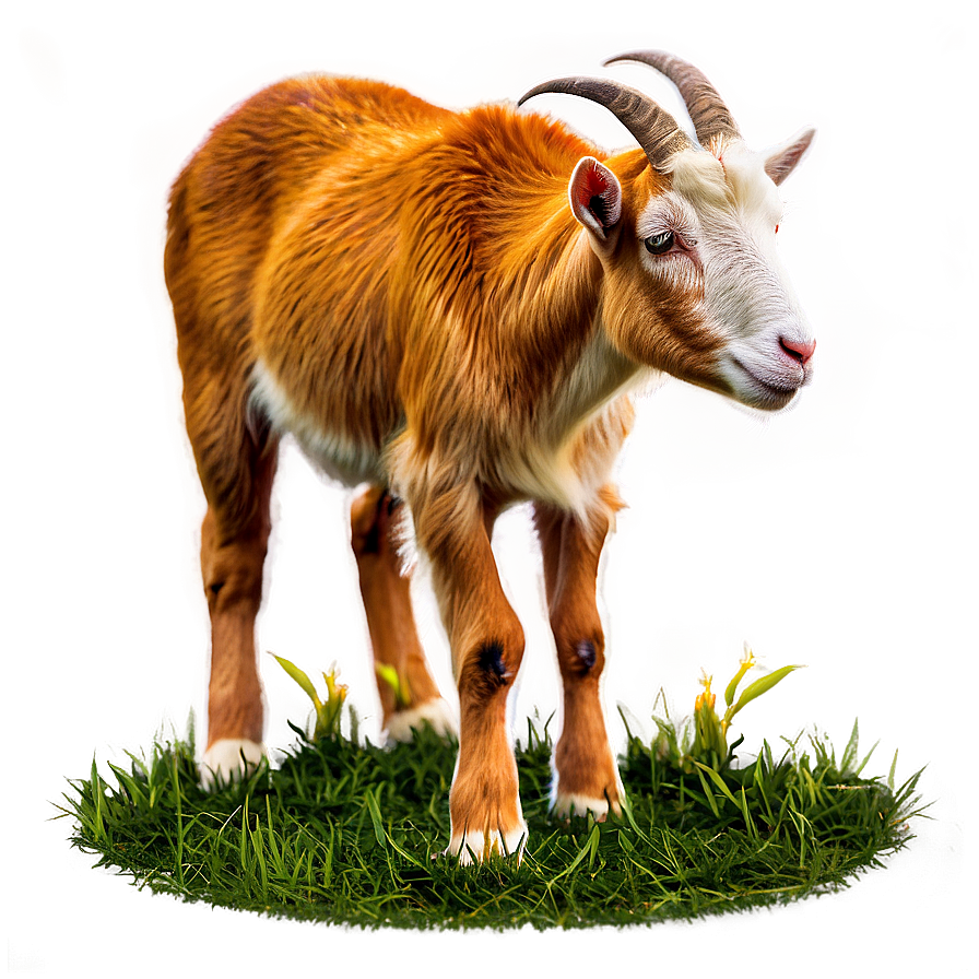 Goat In Field Png 05232024