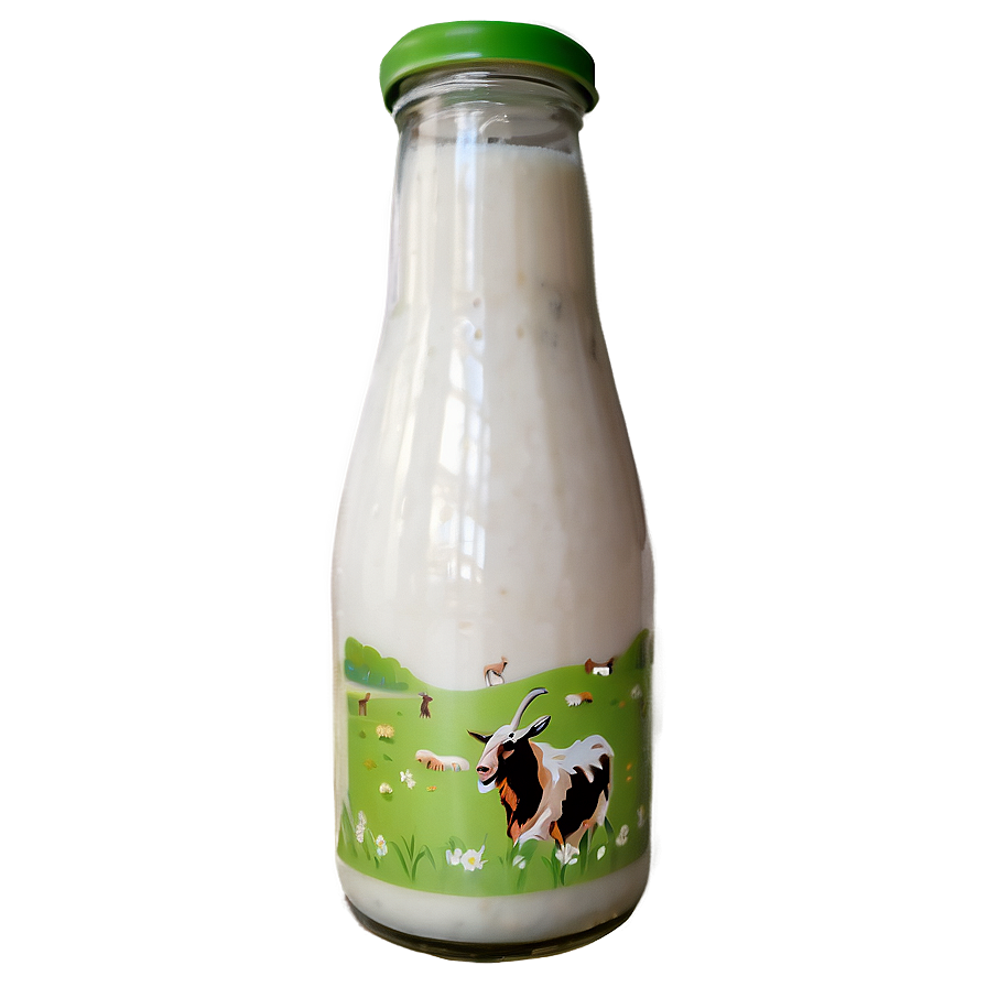 Goat Milk Bottle PNG 96 PNG with transparent background