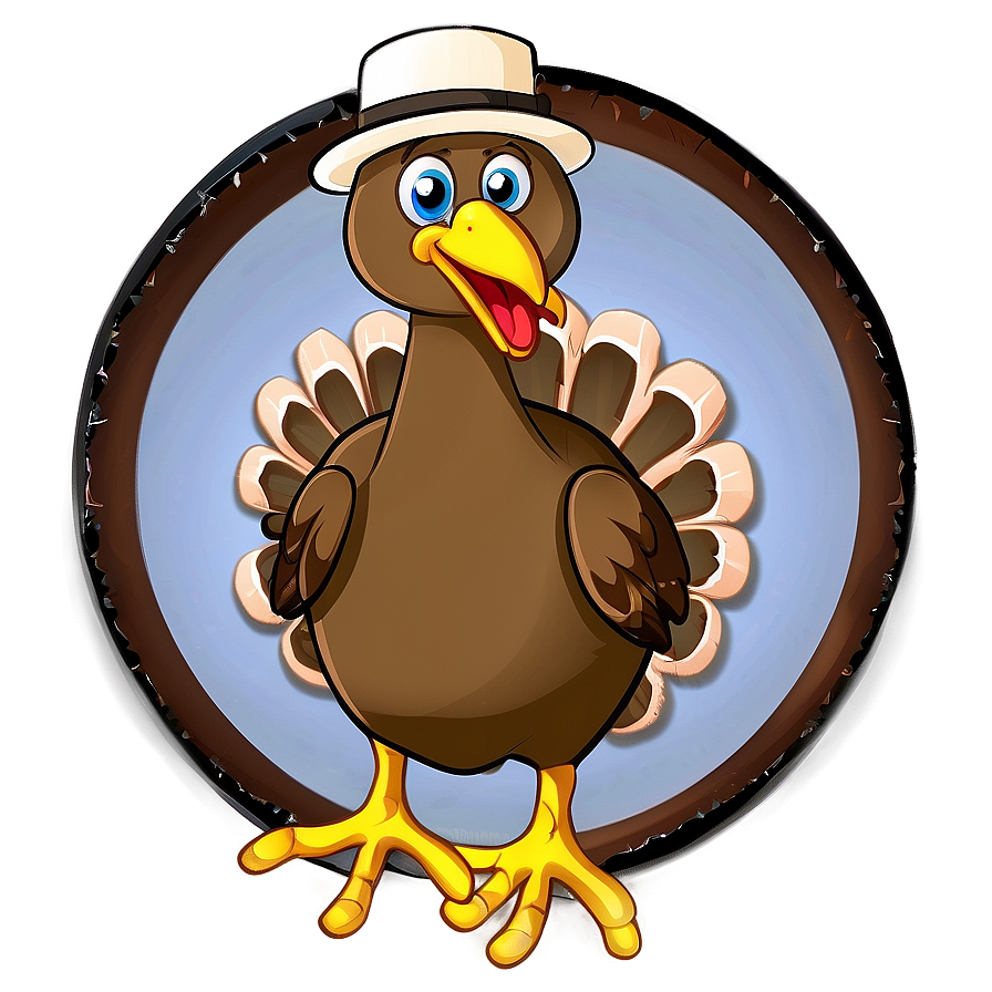 Gobble Gobble Turkey Cartoon Png Ppf