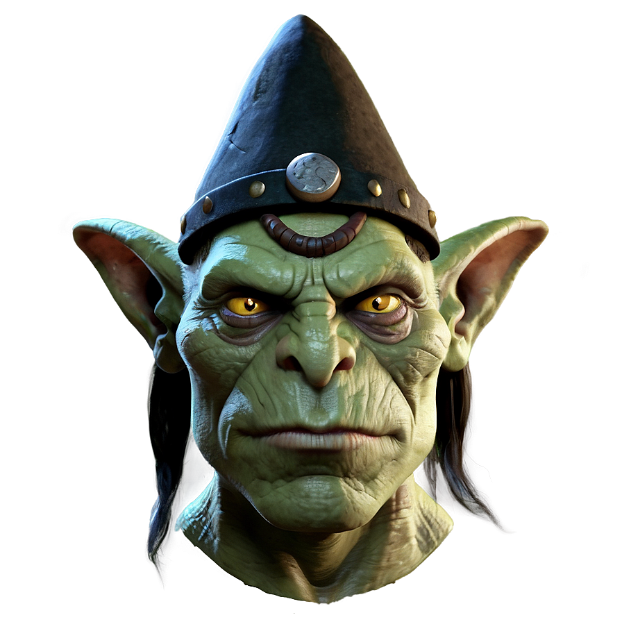 Goblin Chief Portrait Png Axj