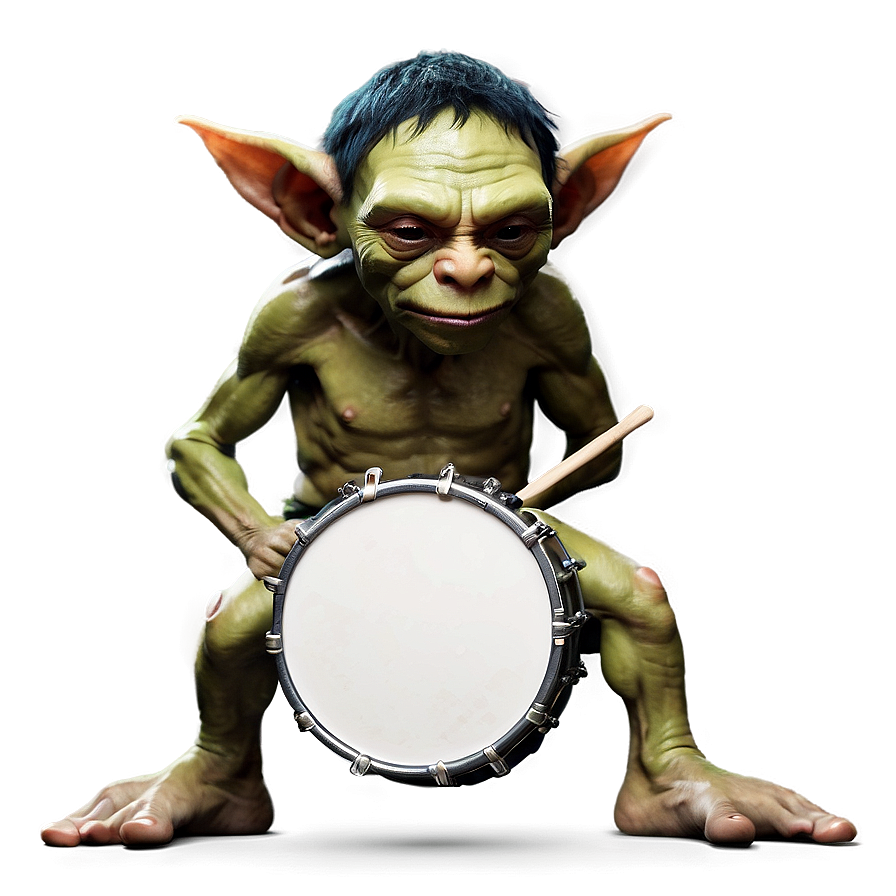 Goblin Playing Drums Png 61