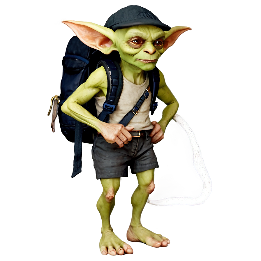 Goblin With A Backpack Png 05252024