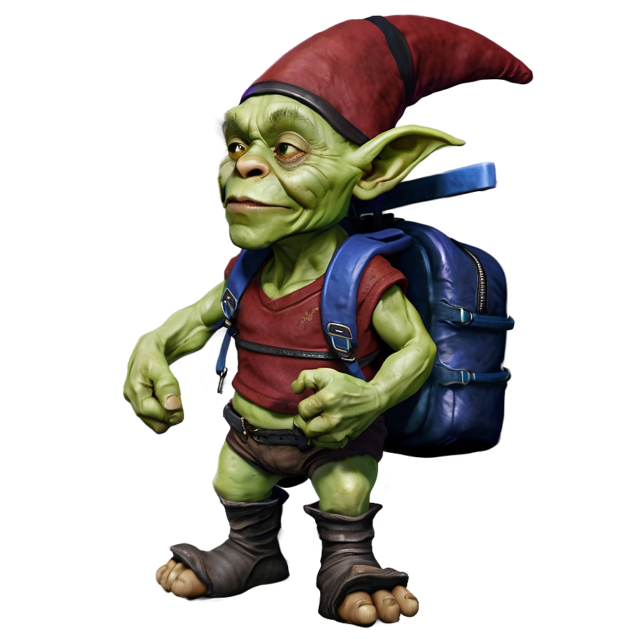 Goblin With A Backpack Png 71